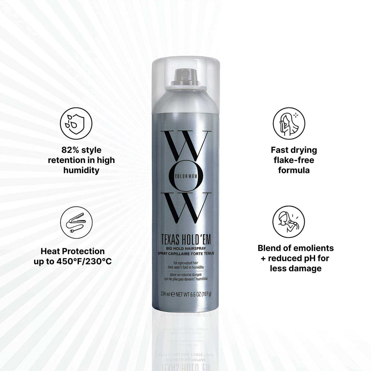 Color Wow Texas Hold'Em Big Hold Hairspray 234ml