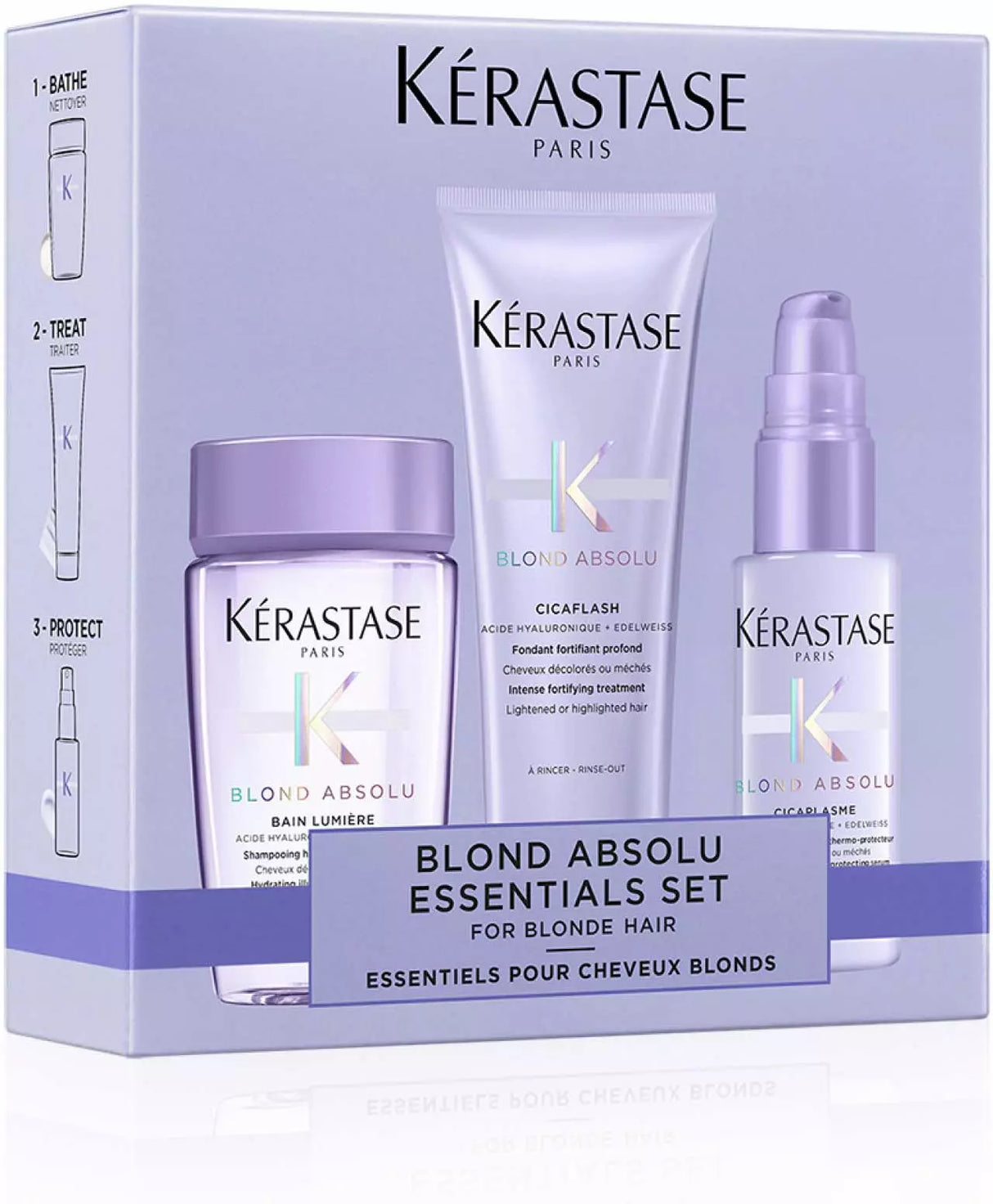 Blond Absolu Discovery Travel Set For Blondt hår