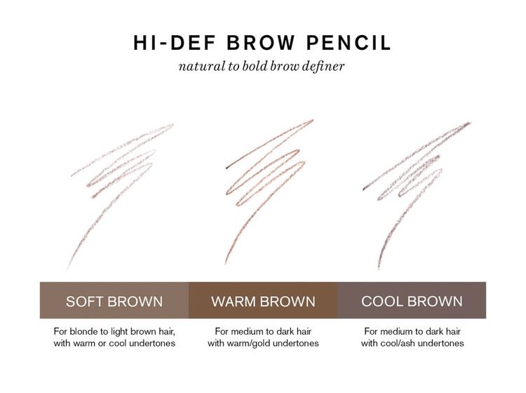 Hi-Def Brow Pencil - Warm Brown 0,14g
