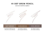 Hi-Def Brow Pencil - Warm Brown 0,14g