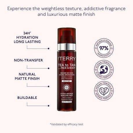 Tea to Tan Face & Body - Matte Finish 100ml