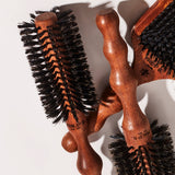 Round Hairbrush Medium, with duster bag.