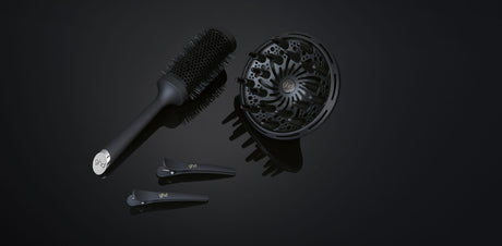Air® Hårføner Kit - Inkl. Diffuser, rundbørste og klemmer