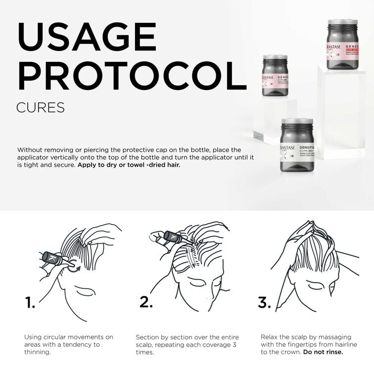 Novito Kérastase Densifique Cure Densité Stemoxydine Serum Cure Densité 10 x ...