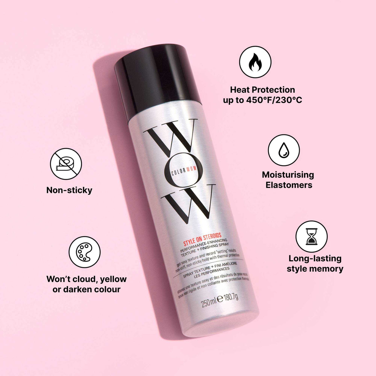 Color Wow Style on Steroids Performance-Enhancing Texture + Finishing Spray 250ml