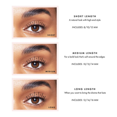 Lace it Up™ DIY Vegan Segment Lashes – Nude Natural Volume