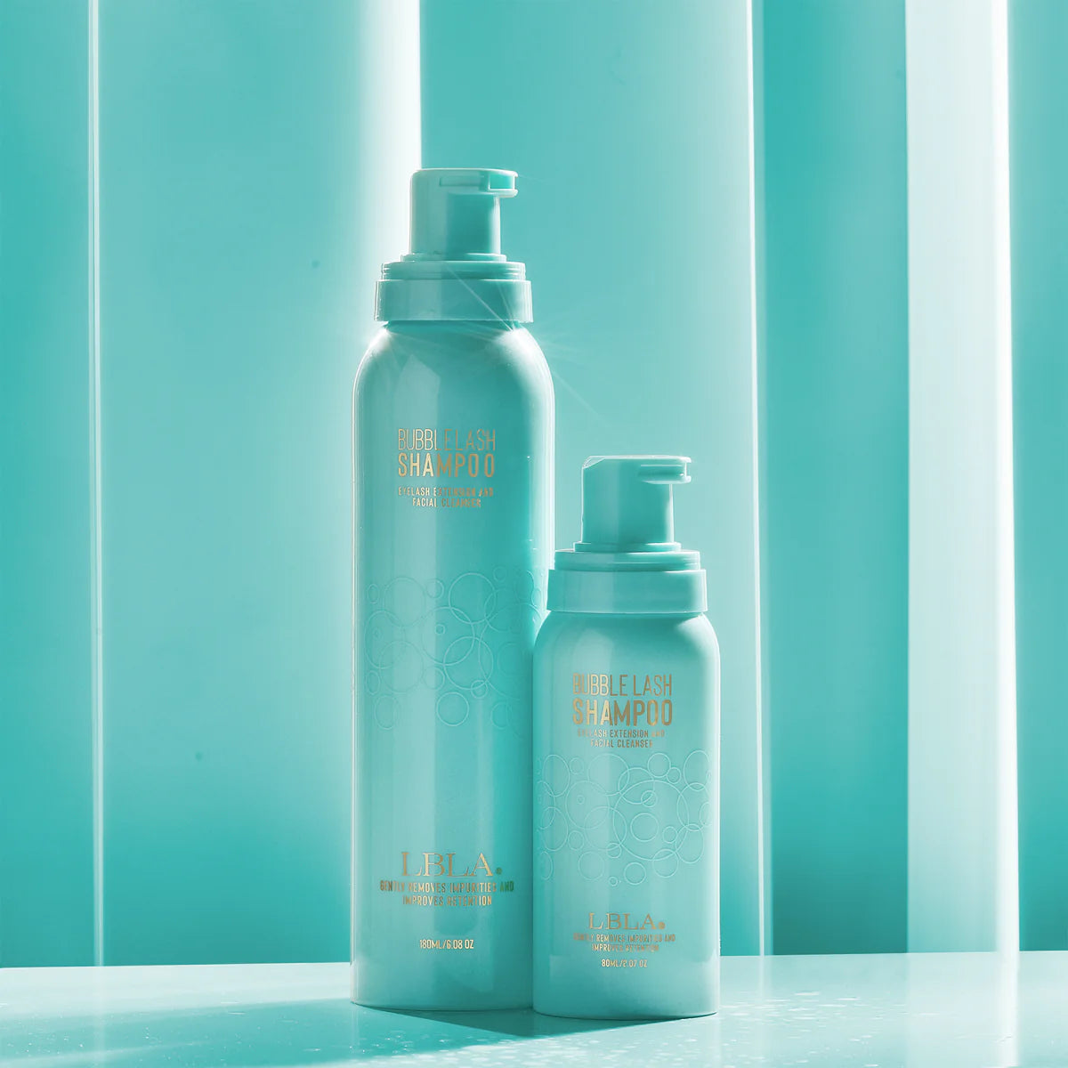 Bubble Lash Shampoo - eyelash extensions and facial cleanser