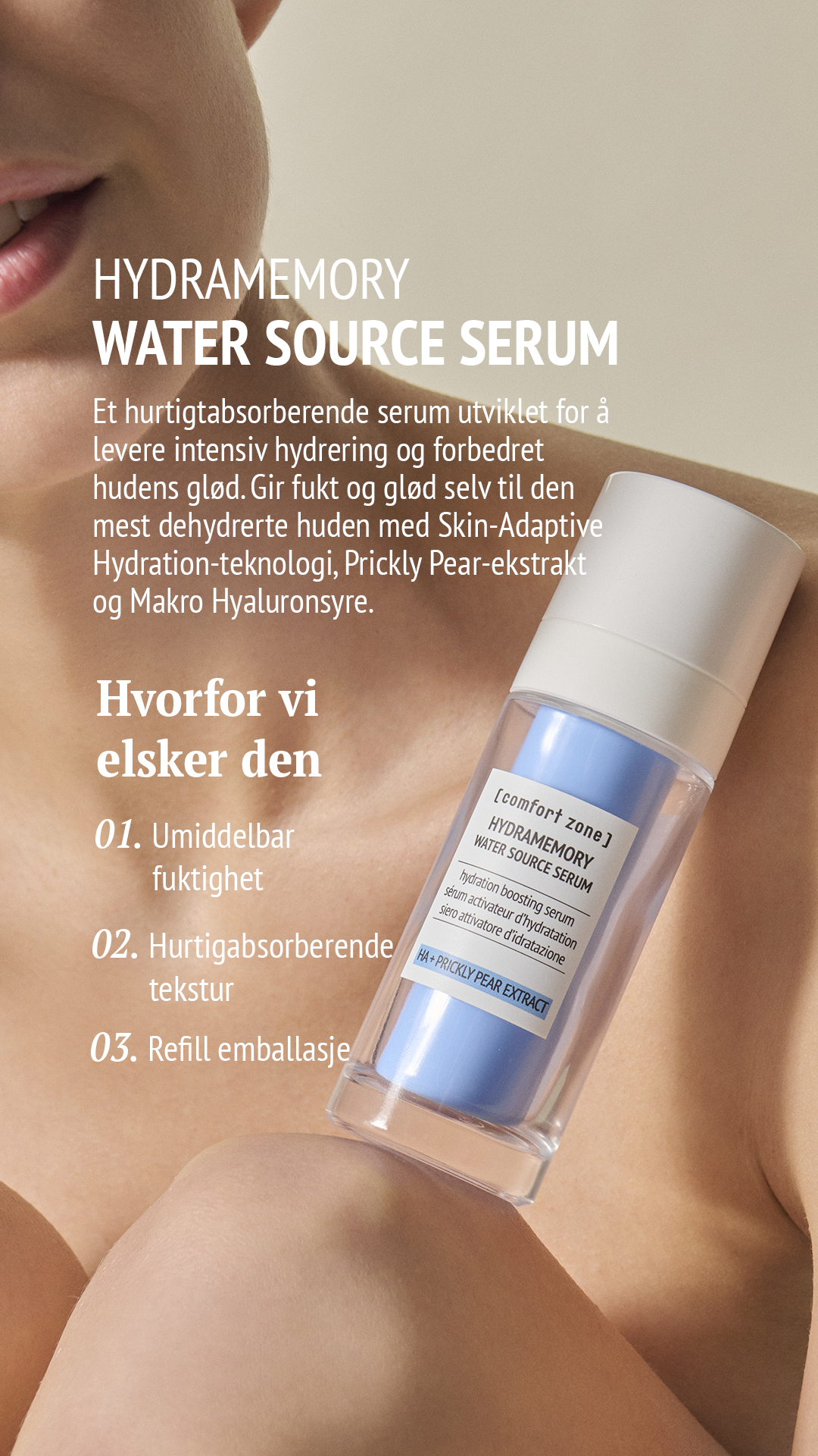 Hydramemory Water Source Serum 30ml